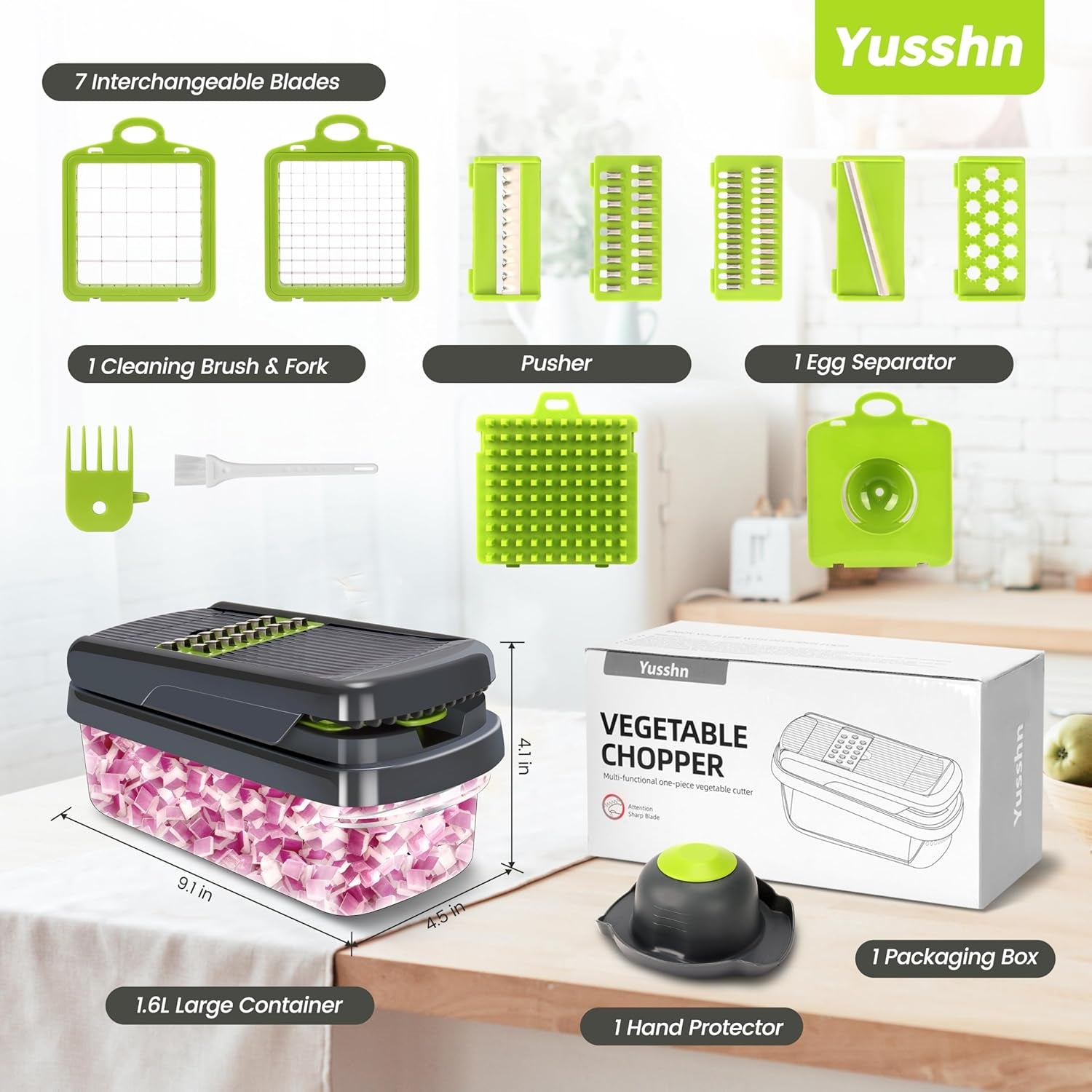 12-in-1 Multifunctional Vegetable Chopper