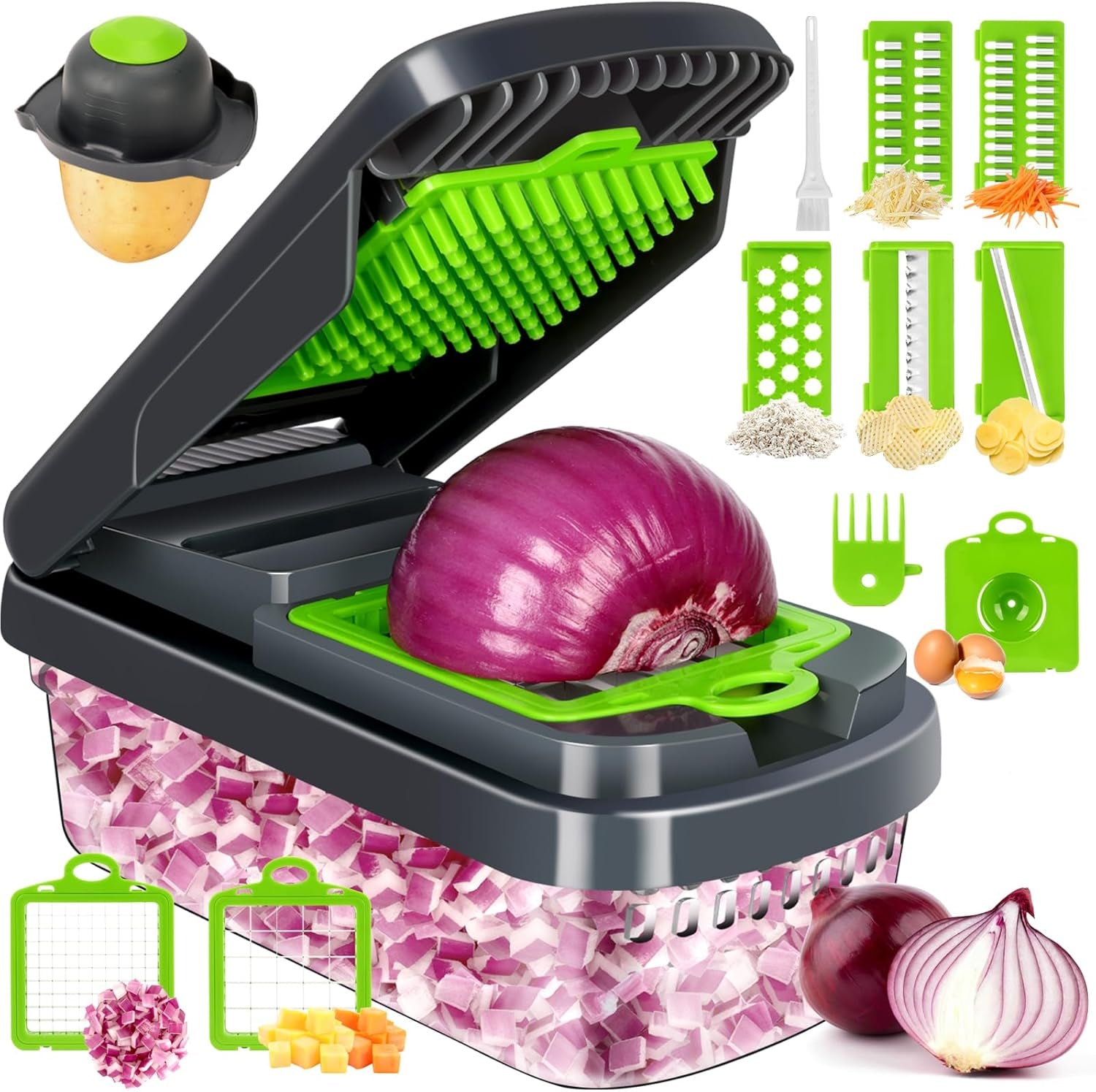 12-in-1 Multifunctional Vegetable Chopper