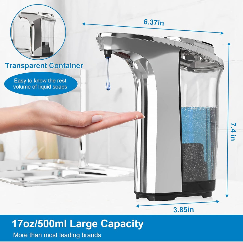 Automatic Touchless Soap Dispenser – 17oz