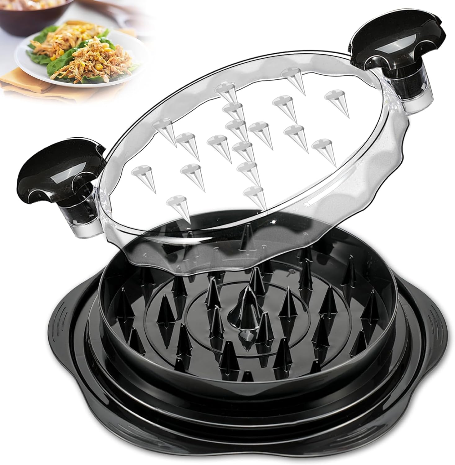 Manual Chicken Shredder & Grinder Tool
