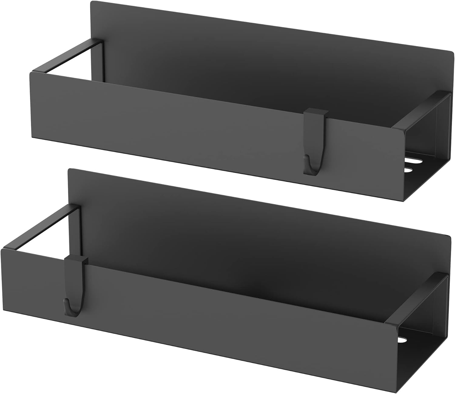 2-Pack Magnetic Spice Rack Organizer for Refrigerator 
